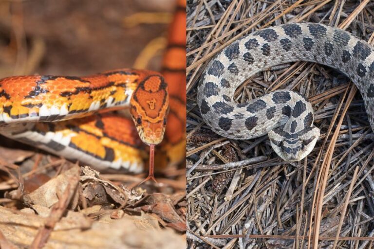 Corn Snake vs Hognose Snake